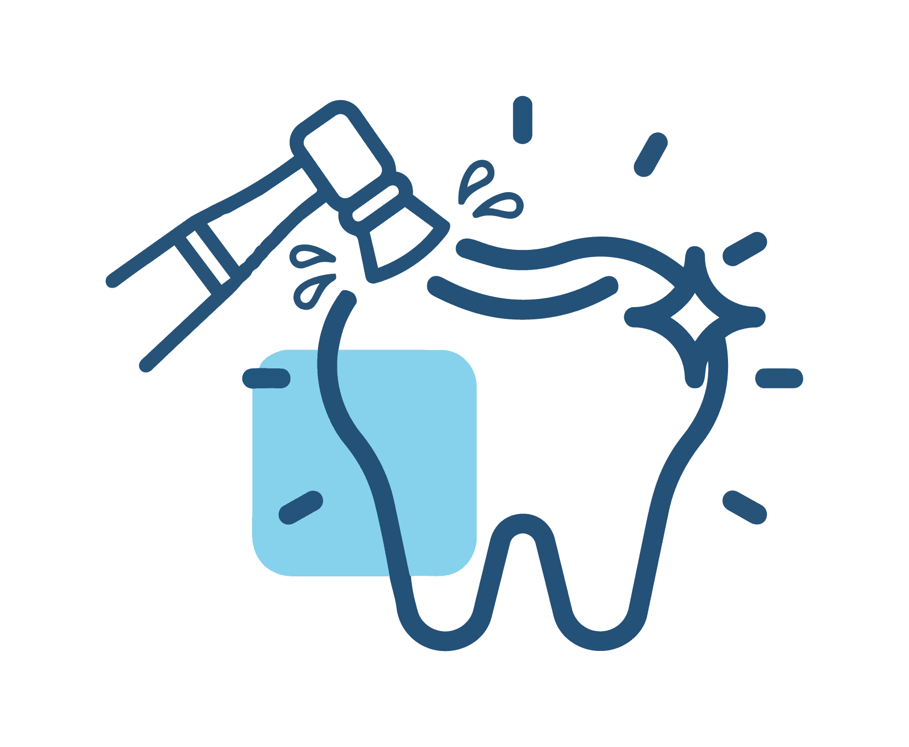 تنظيف وتلميع الأسنان